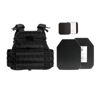 AR500 Plate (Set of 2) and Juggernaut Plate Carrier Bundle