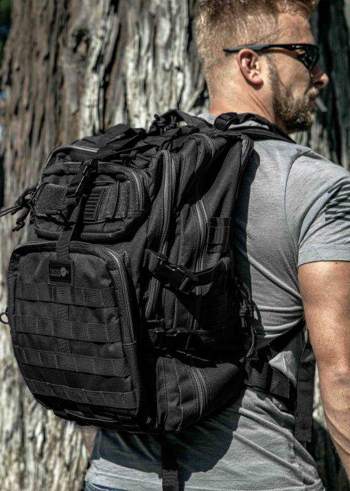 24BattlePack | 1 to 3 Day Tactical Backpack | Expandable 40L Assault Pack - Xandr Defense