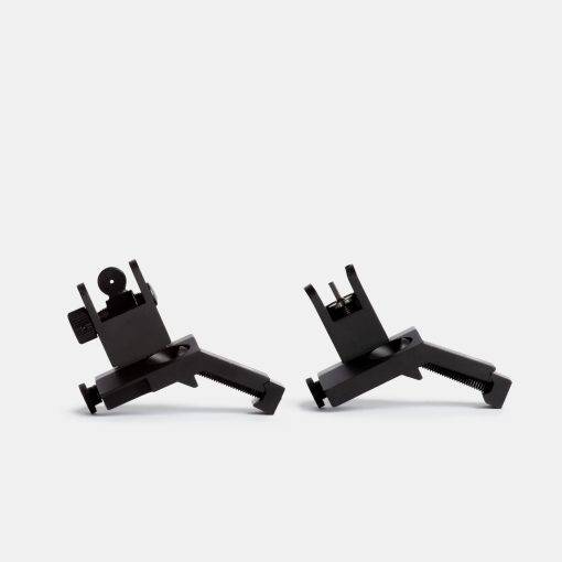 45 Degree Offset Iron Sights Flip Up BUIS For Rifle - Xandr Defense