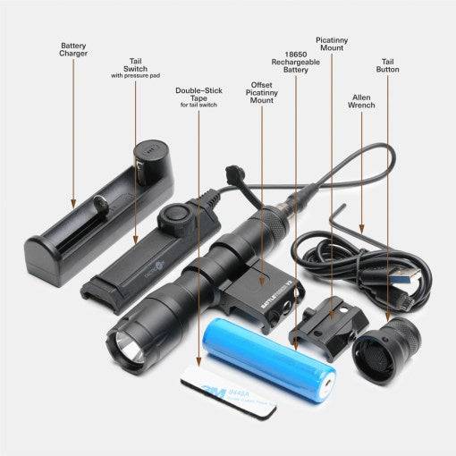 BattleTorch V3 | 1200 Lumen Tactical Rifle Light - Xandr Defense