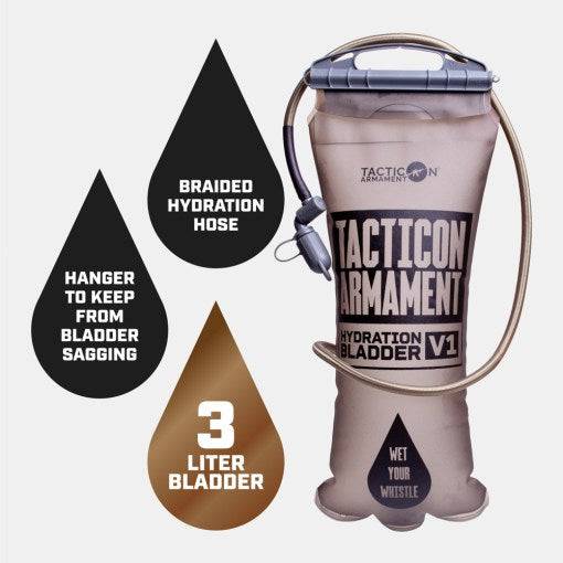 Hydration Pack Elite + 3 Liter Bladder - Xandr Defense