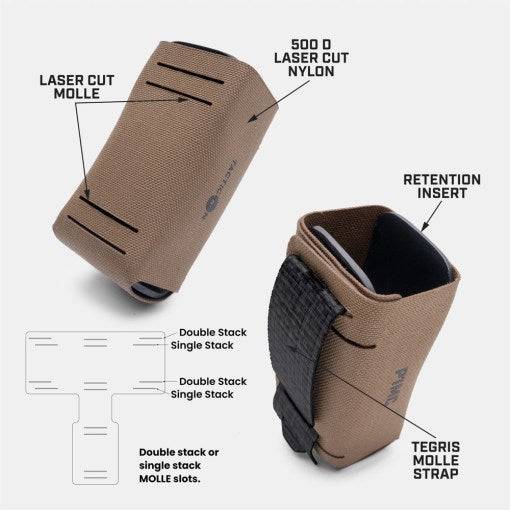 P1MC | Single Pistol Magazine Carrier | Universal Handgun Mag Pouch - Xandr Defense