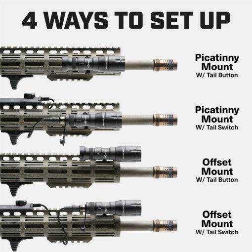 BattleTorch V2 | 600 Lumen Tactical Rifle Light - Xandr Defense