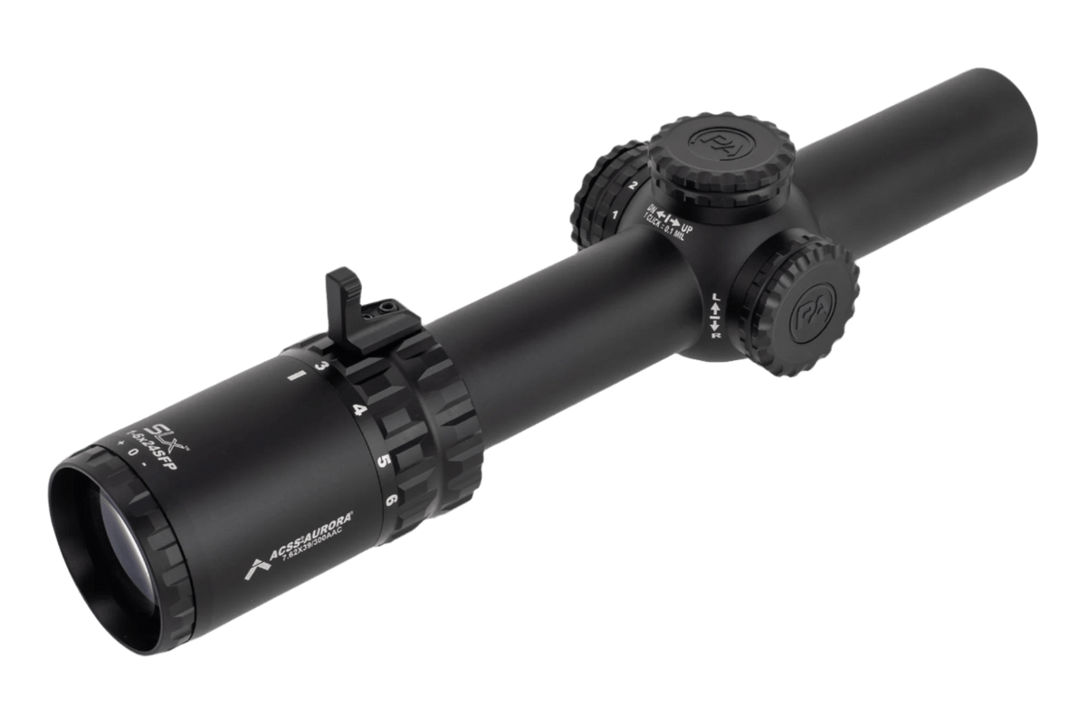 Primary Arms SLx 1-6x24 SFP Rifle Scope Gen IV - Illuminated ACSS Aurora - Xandr Defense