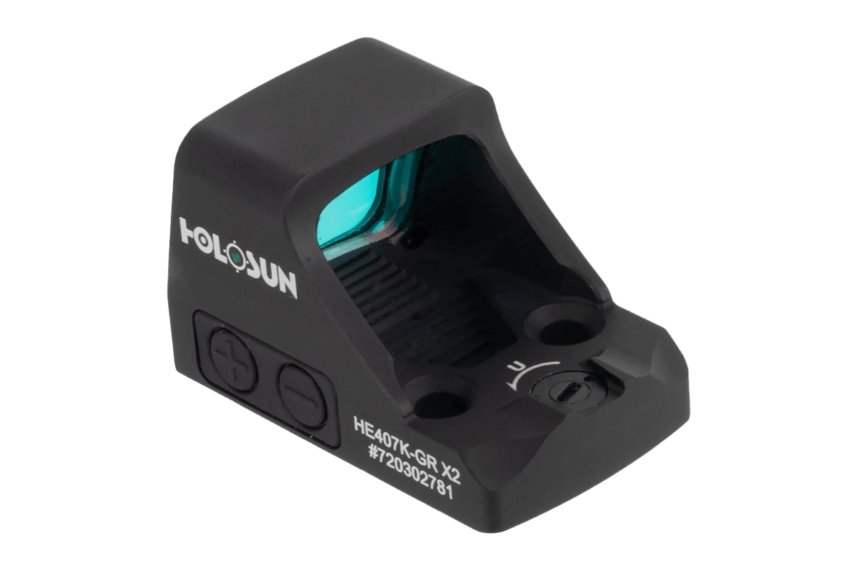 Holosun 407K-X2 Pistol Red/Green Dot Sight - Xandr Defense